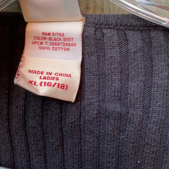 Faded Glory Black Sweater sz. Xl - Picture 2 of 2